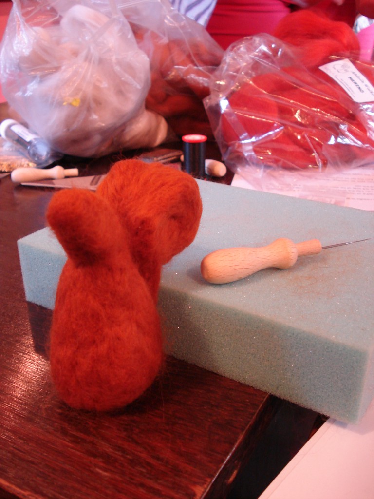 Felted squirrell 019