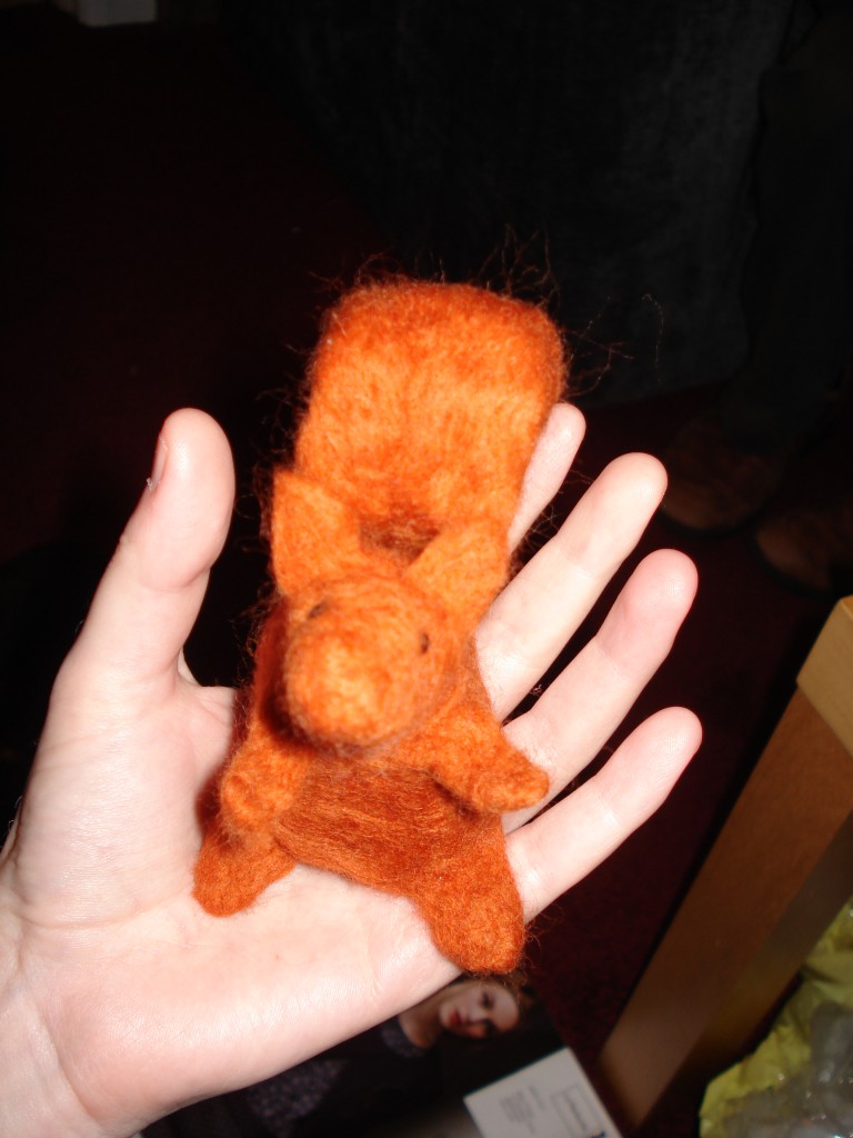 Felted squirrell 033