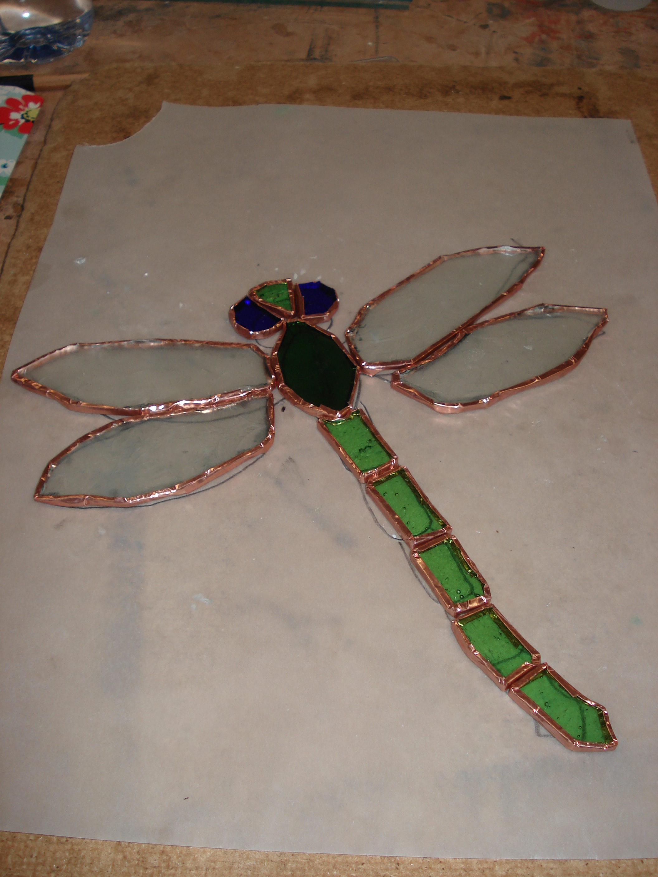 Stained Glass - Foiling, Copper Foil Method