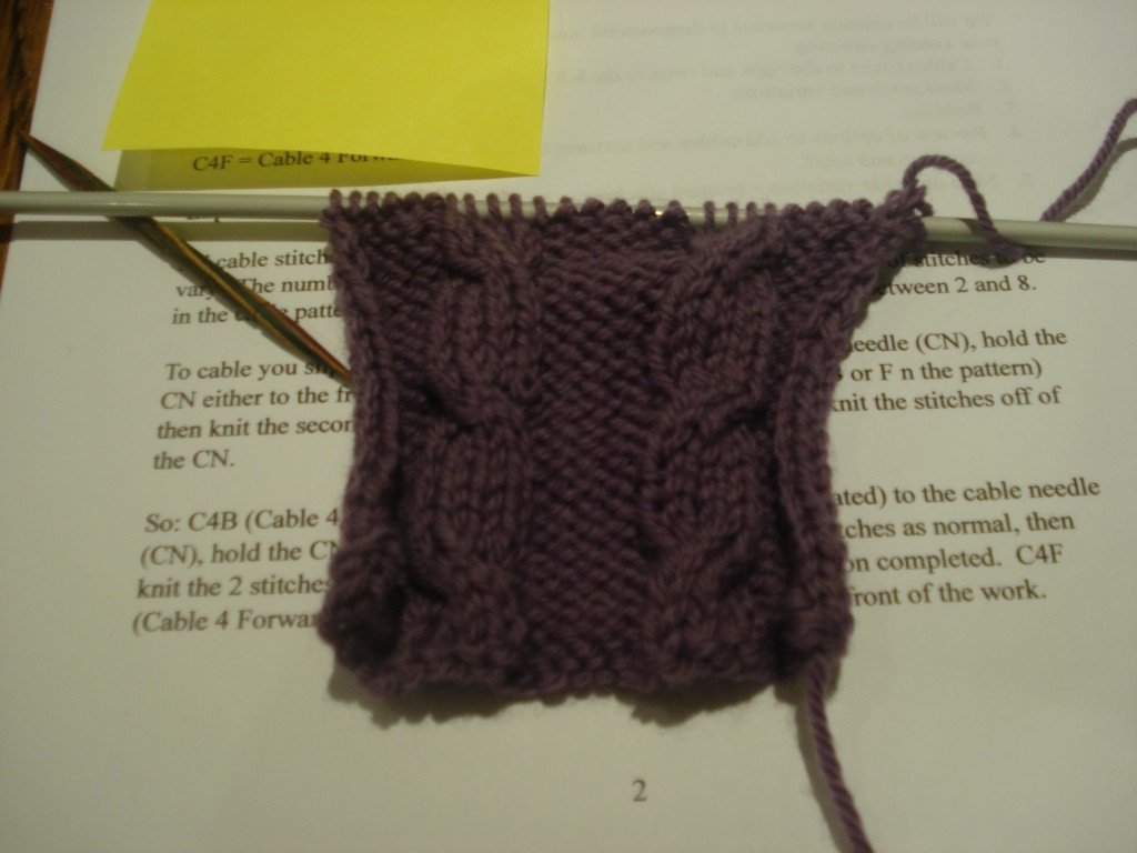 cable knitting 006