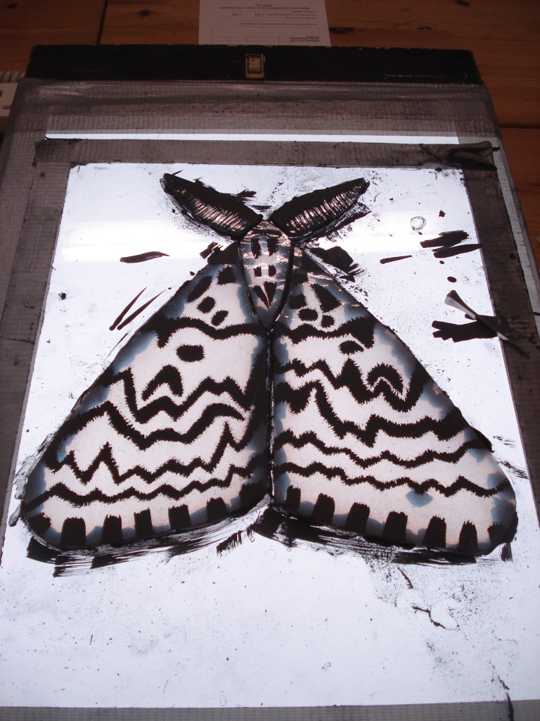 glass painting moth 003