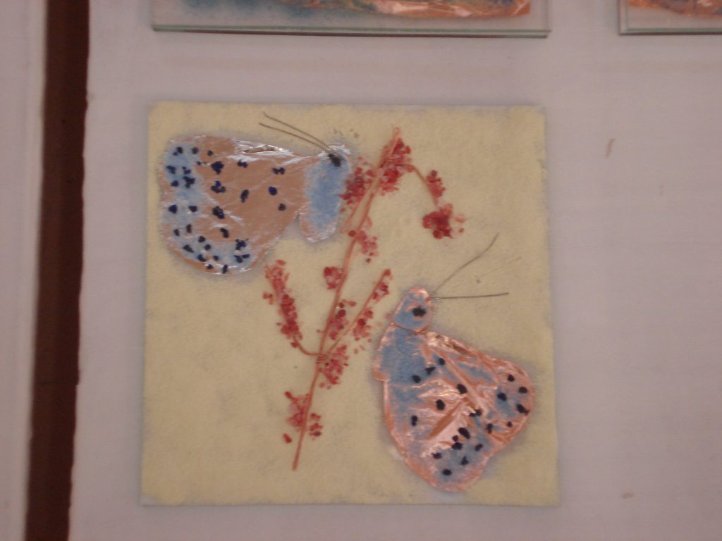 pre fired butterflies