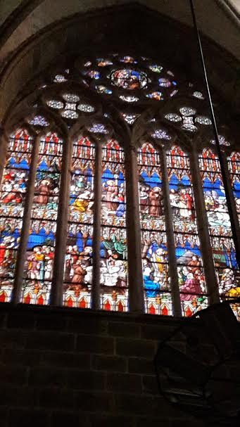 window in cathedral